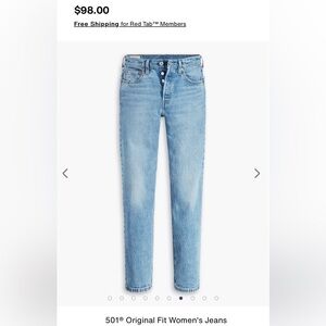 501 Levi’s jeans